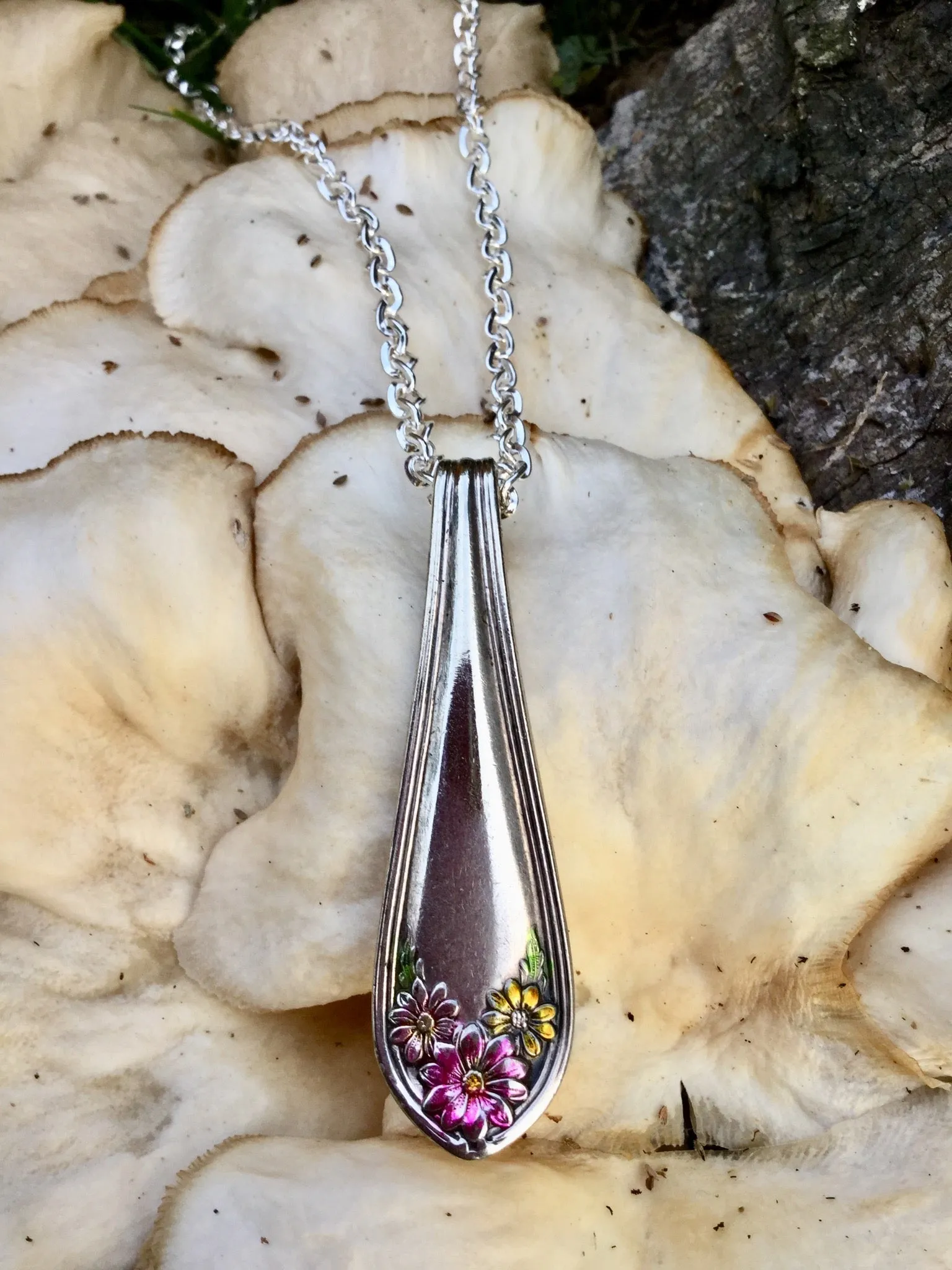 Silverware Necklace