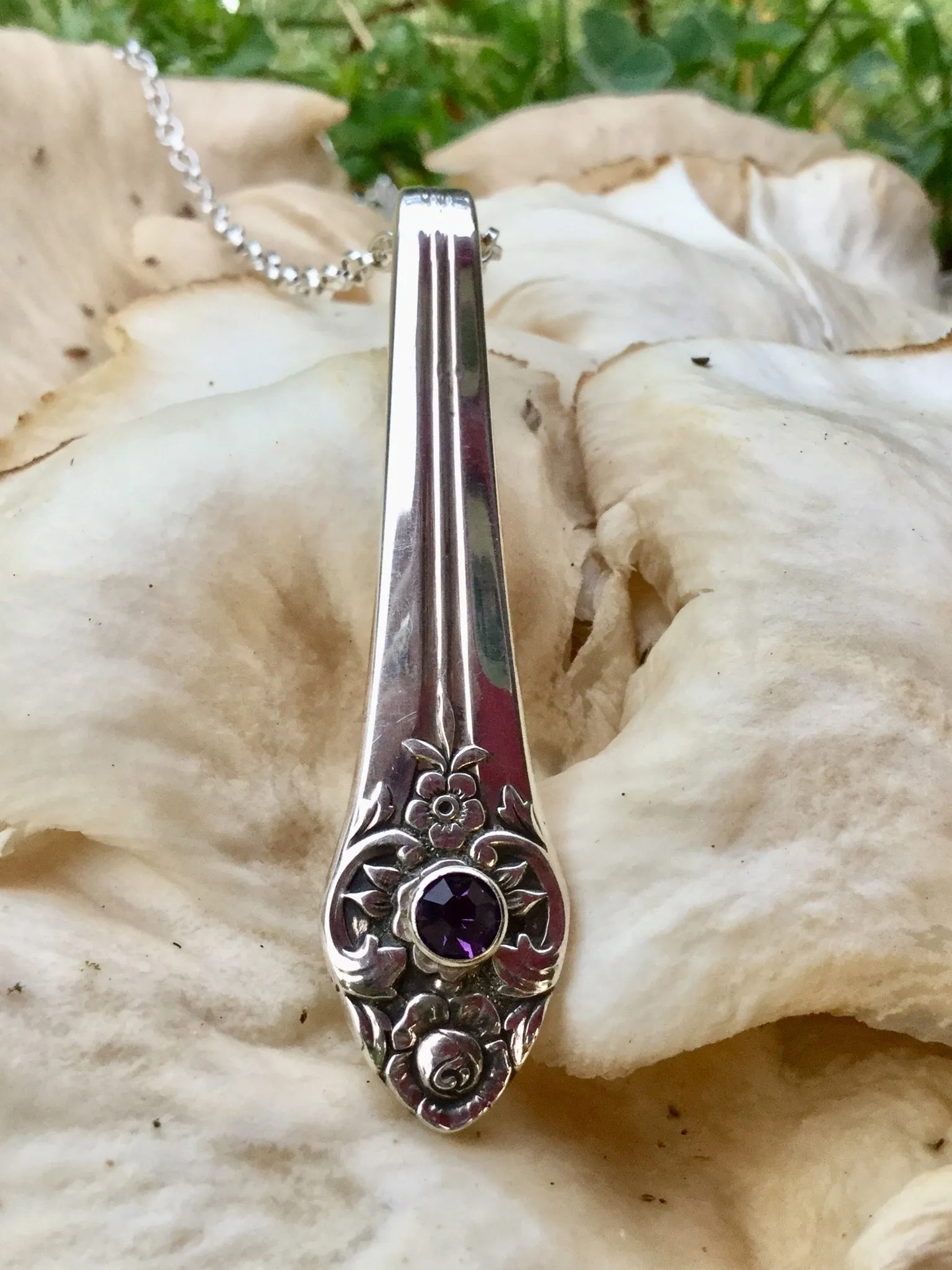 Silverware Necklace