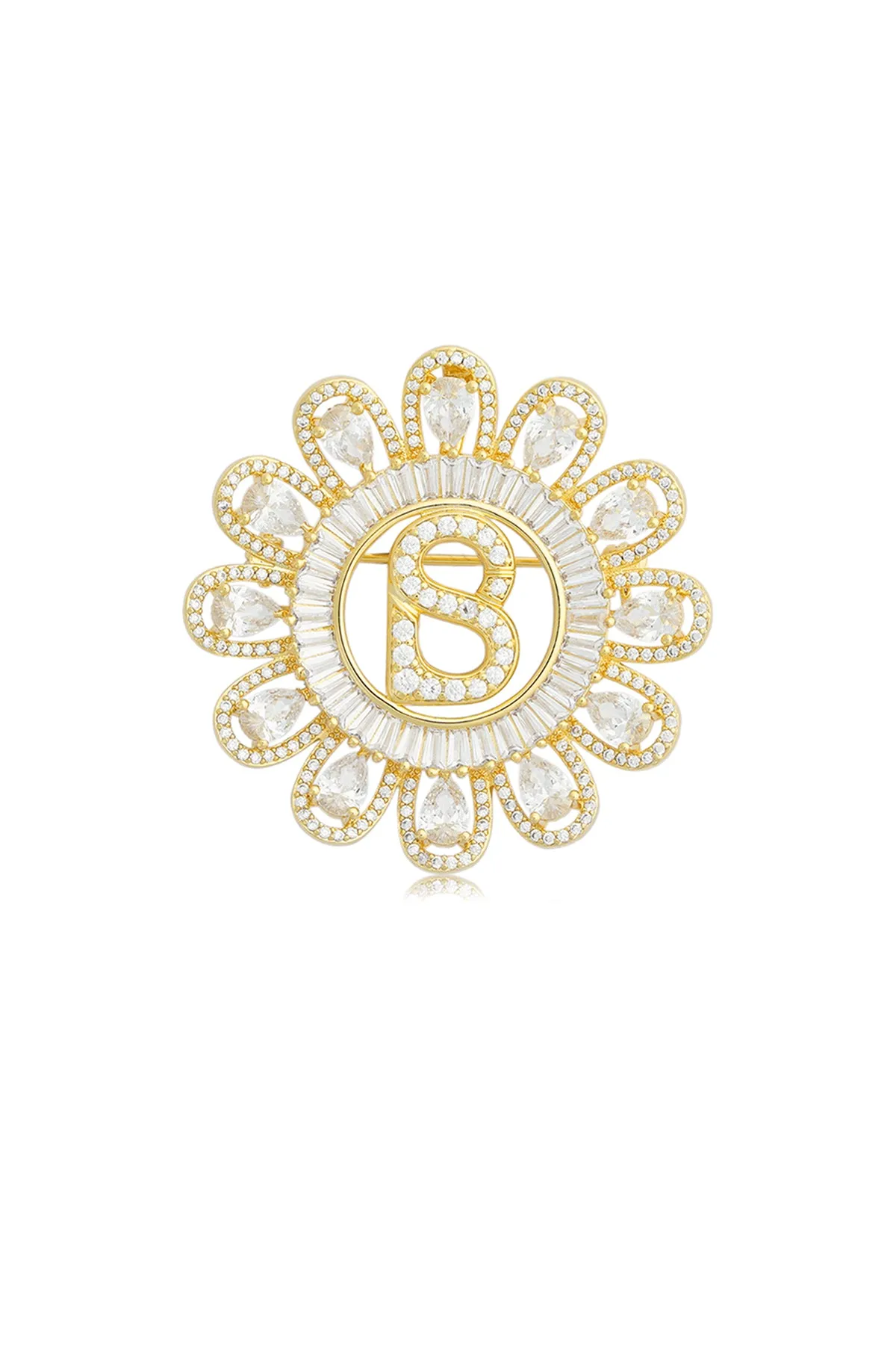 Solara Brooch - Gold