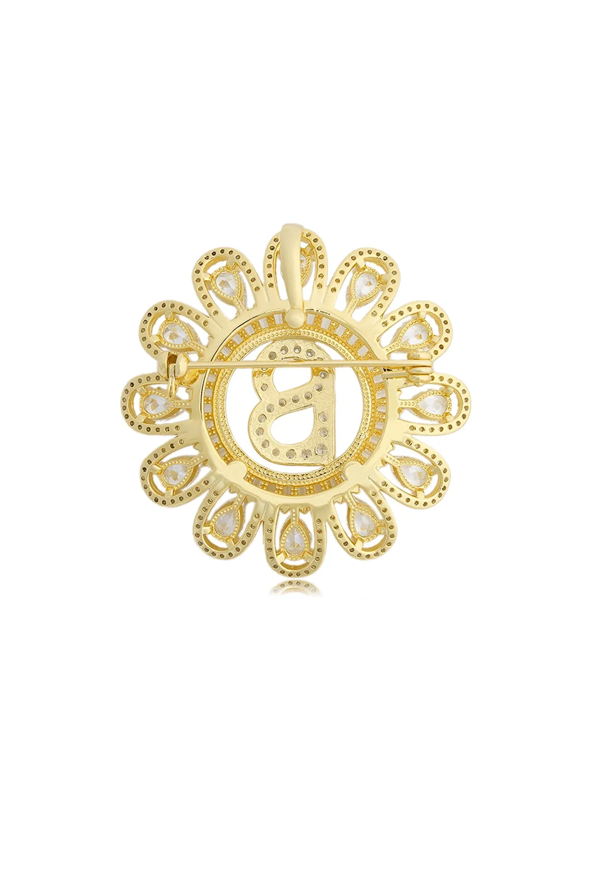 Solara Brooch - Gold