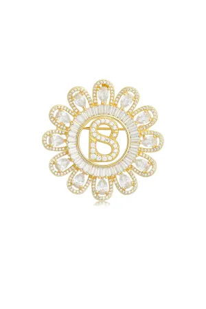 Solara Brooch - Gold