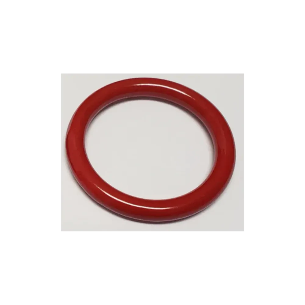 Spartacus 2" Seamless Steel Cock Ring -Red