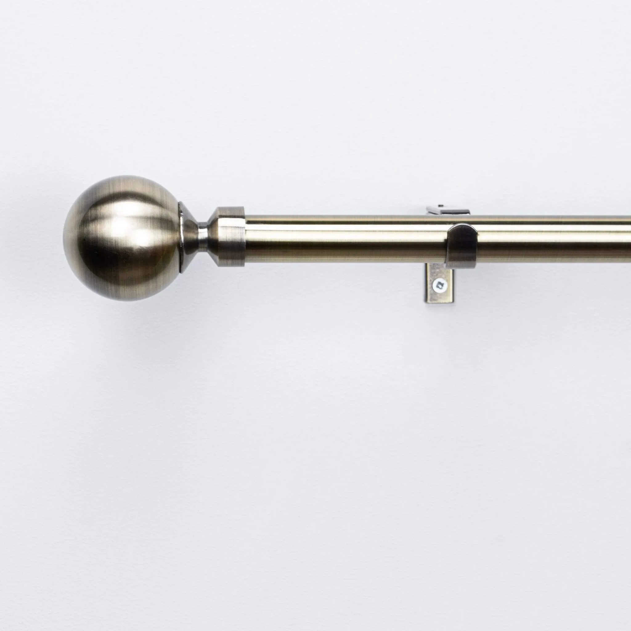 Speedy Nikola Antique Brass 28mm Curtain Pole