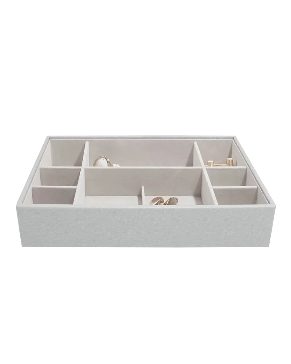 Stackers Pebble Grey Super Size Deep 11 Section
