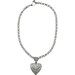 Taoromina Heart Necklace - Silver