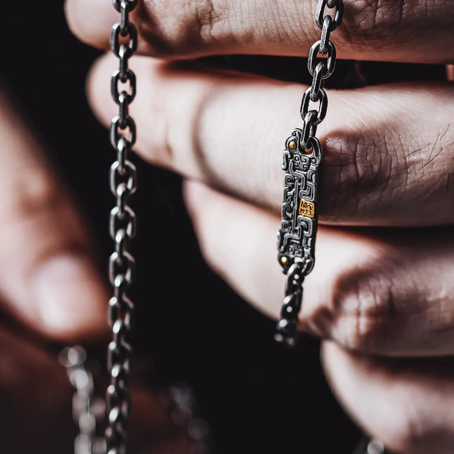 TaoTie Chain Necklace - 4mm