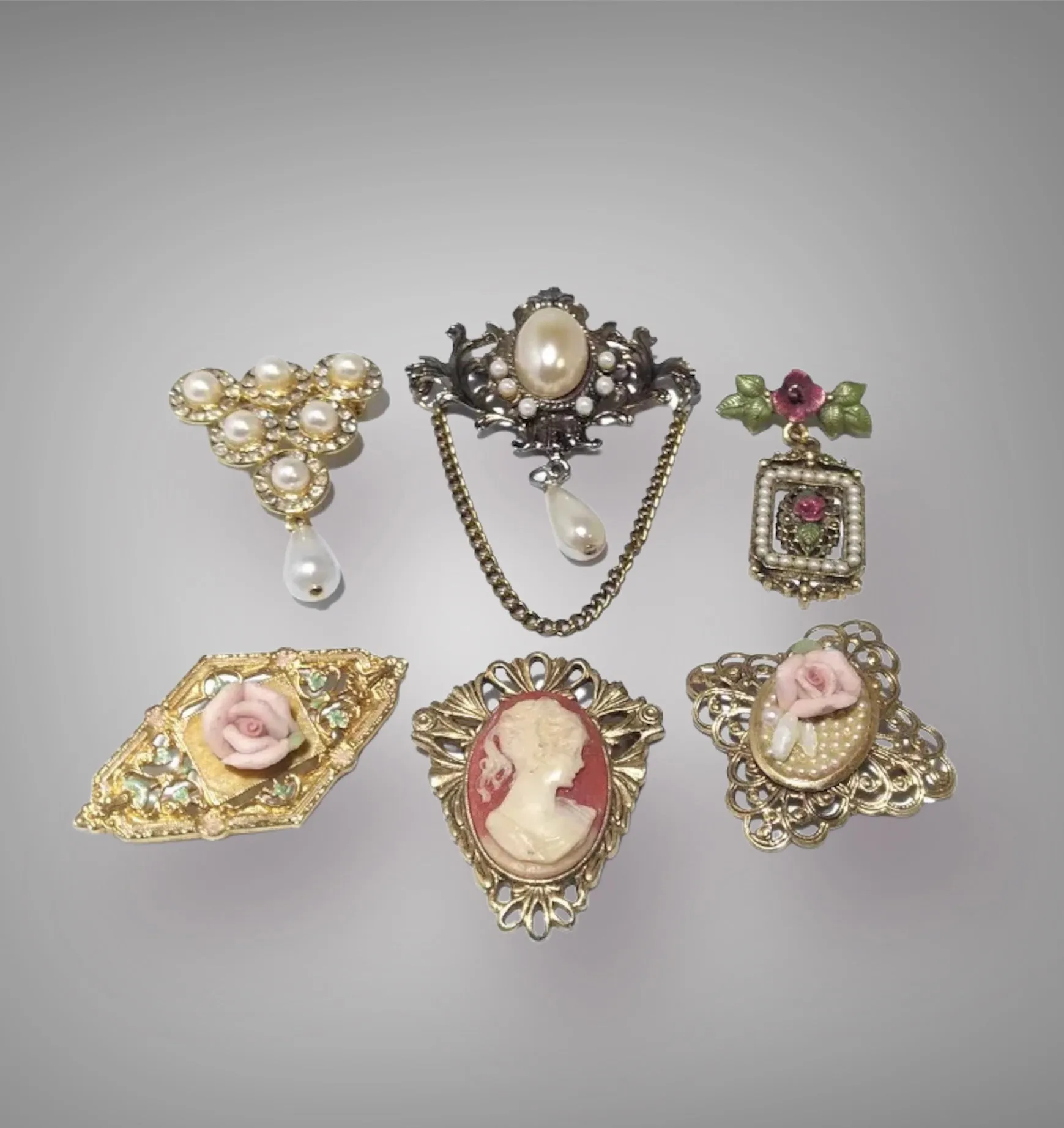 The Classic 1928 Jewellery Brooches made in the USA