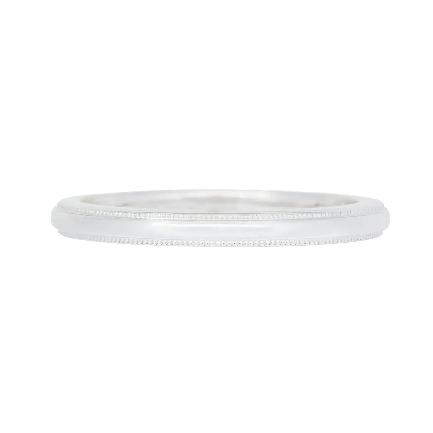TIFFANY & CO. Estate Platinum Wedding Band