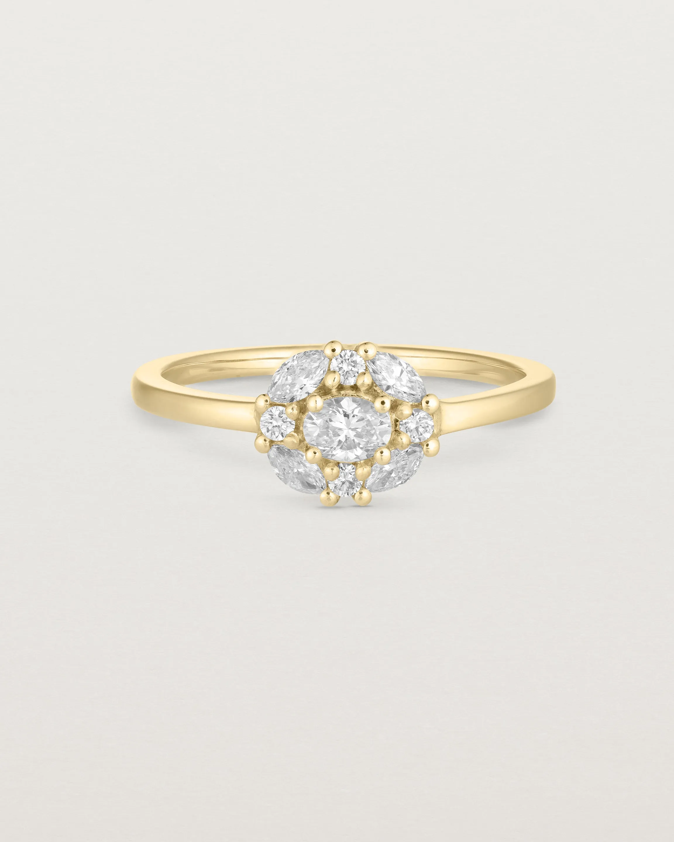 Tilly Halo Ring | Diamonds