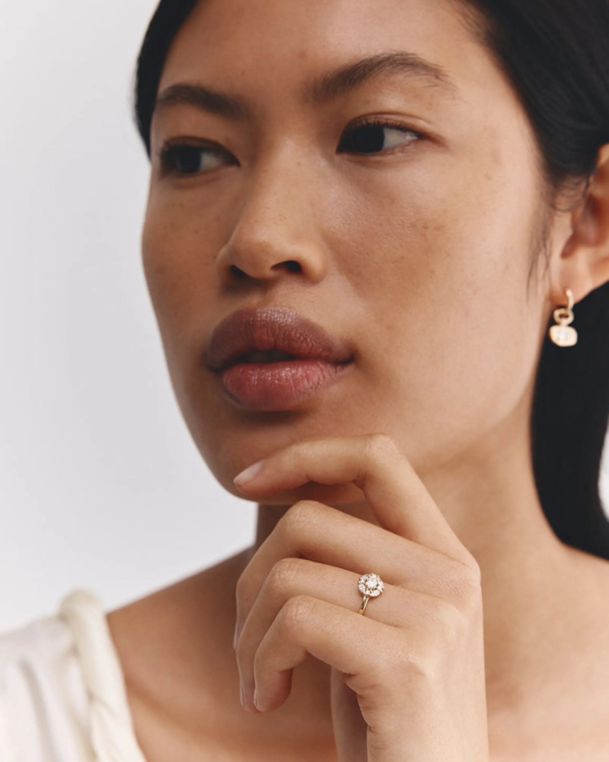 Tilly Halo Ring | Diamonds