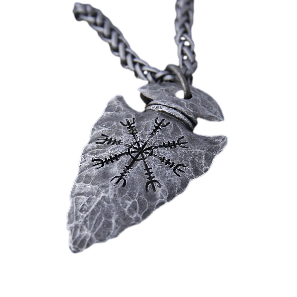 Viking Spear Pendant Necklace