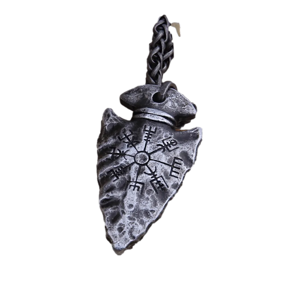 Viking Spear Pendant Necklace