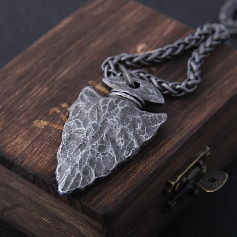 Viking Spear Pendant Necklace