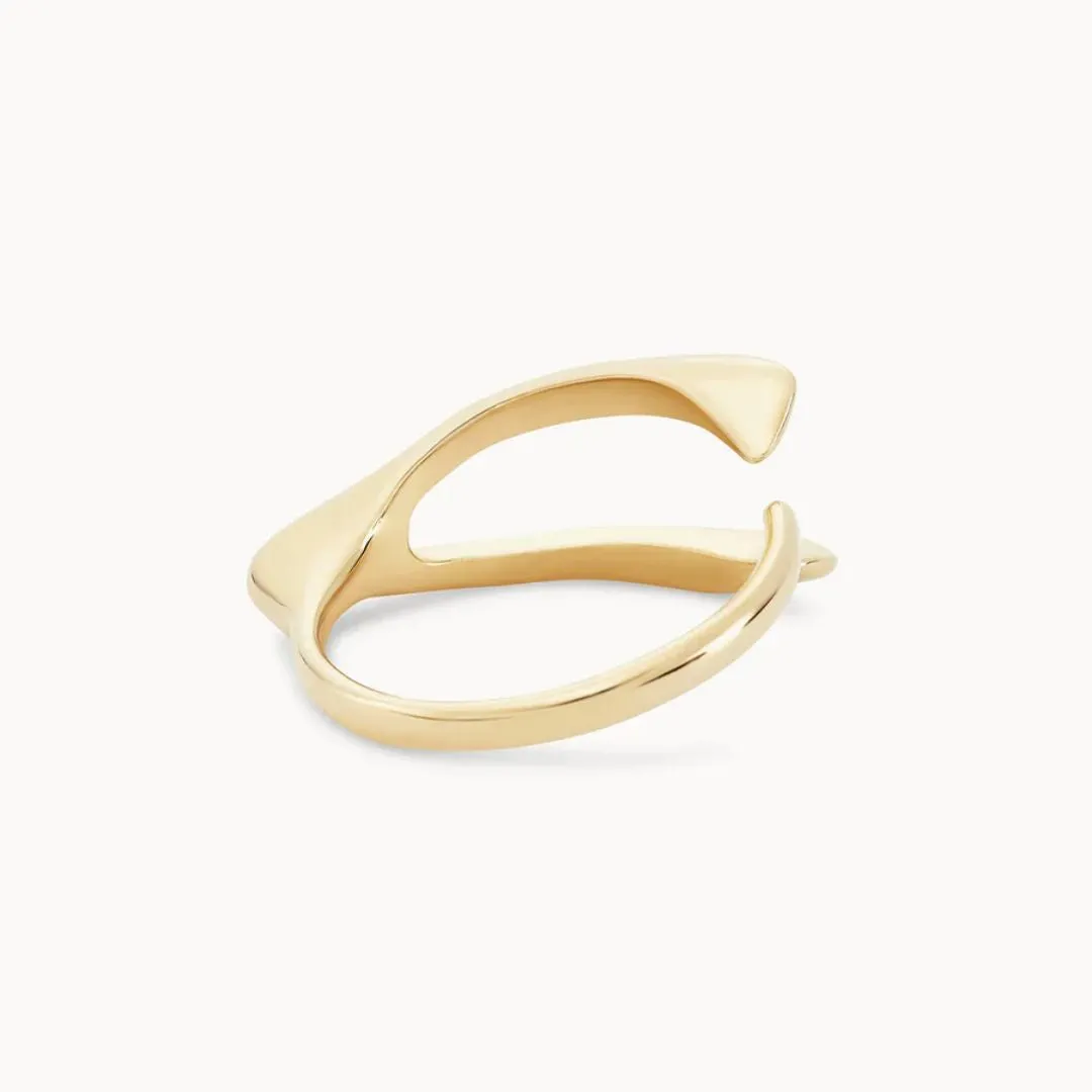 Wishbone Ring (14K Gold)